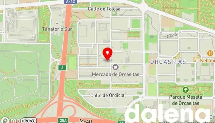 mapa de Mini Supermercado Supermercado en Madrid
