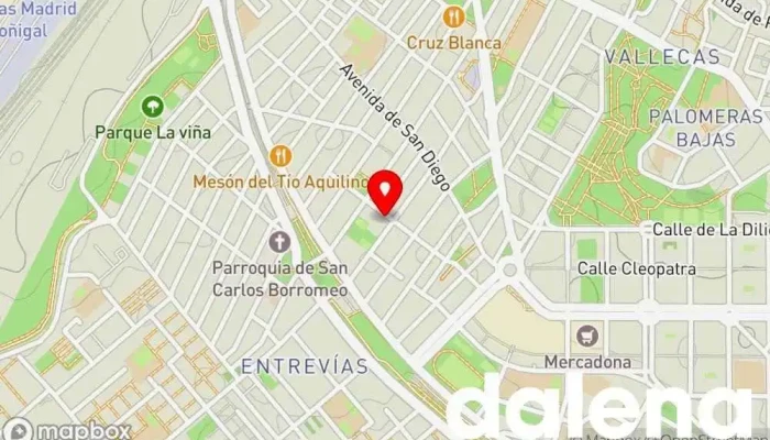 mapa de Mini supermercado Supermercado en Madrid