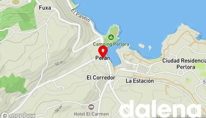 mapa de MiniMarket Perán Tienda de alimentación en Perán