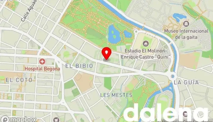 mapa de minymas tiendas Supermercado en Gijón