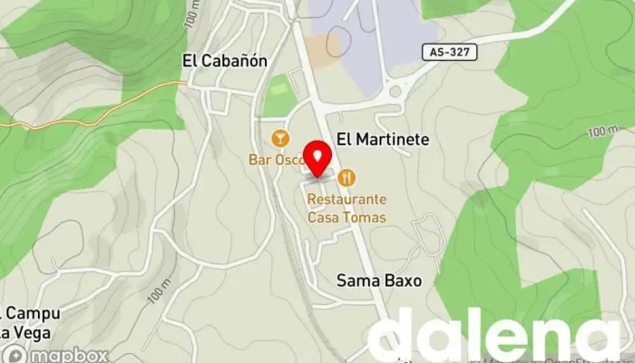 mapa de minymas tiendas Supermercado en Cancienes