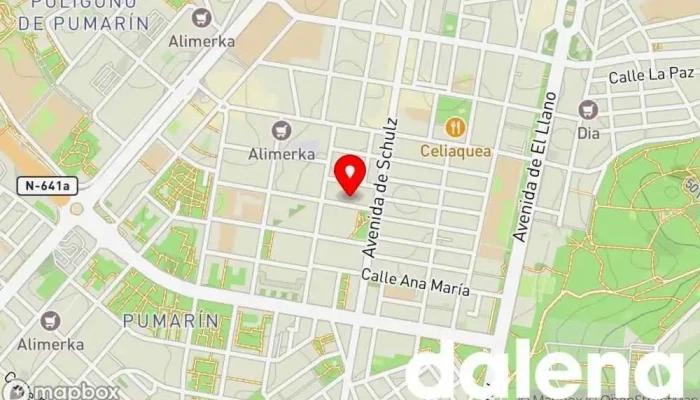 mapa de minymas tiendas Supermercado en Gijón
