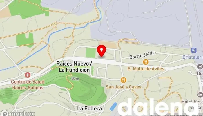 mapa de minymas tiendas Supermercado en Raíces Nuevo