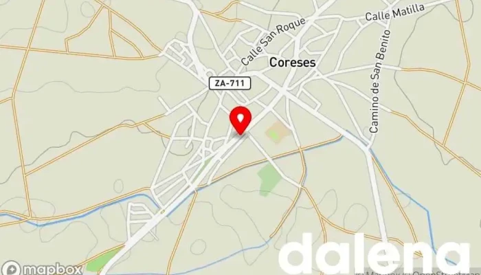 mapa de minymas tiendas Supermercado en 7