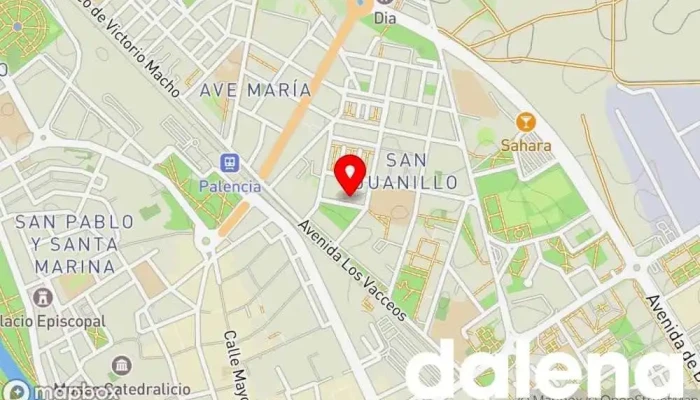 mapa de Palgourmet Tienda de alimentos naturales en Palencia