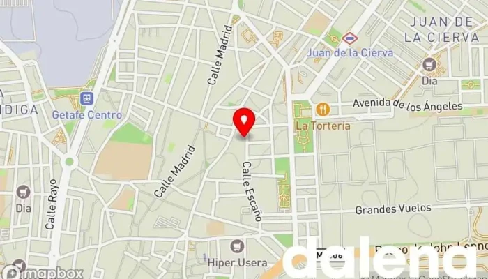 mapa de Panda Market Tienda de alimentación en Getafe