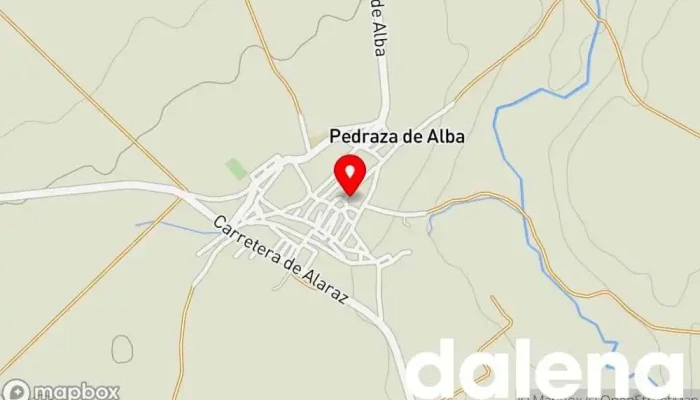 mapa de Pedraza del Alba Town Hall Ayuntamiento en Pedraza de Alba