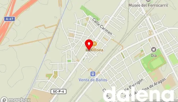 mapa de Pescados Angua Tienda de alimentación en Venta de Baños