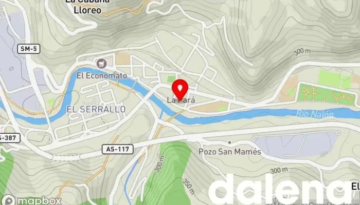mapa de Plaza de Abastos Supermercado en San Martín del Rey Aurelio