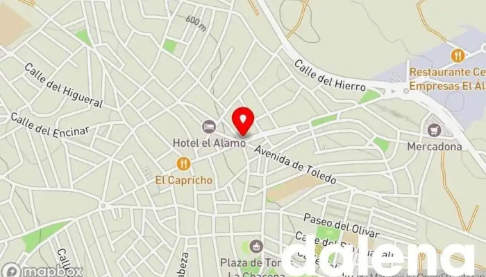 mapa de Plaza Gourmet El Álamo Tienda de alimentación en El Álamo
