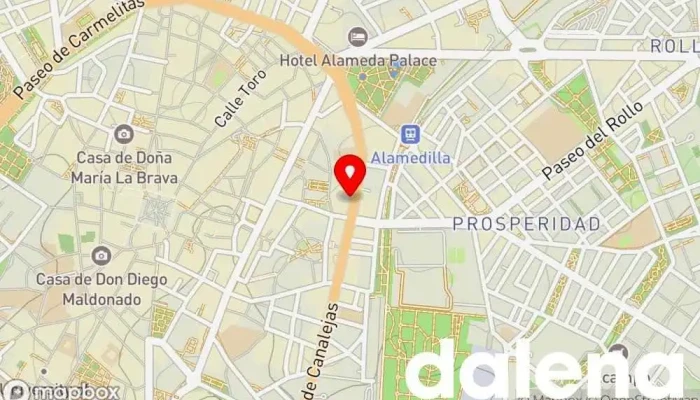 mapa de PrimaPrix Salamanca Canalejas Supermercado, Tienda de alimentación, Tienda de descuento, Supermercado de descuentos, Tienda general, Hipermercado, Mercado, Outlet, Comercio en Salamanca