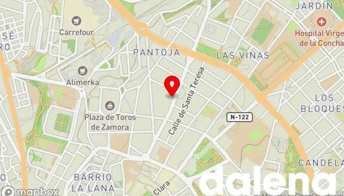 mapa de PrimaPrix Zamora Tres Cruces Supermercado, Tienda de alimentación, Tienda de descuento, Supermercado de descuentos, Tienda general, Hipermercado, Mercado, Outlet, Comercio en Zamora