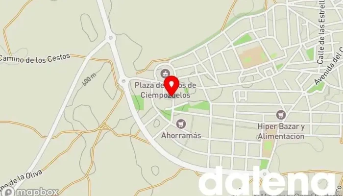 mapa de Qué me Falta ? Tienda de alimentación, Comercio en Ciempozuelos