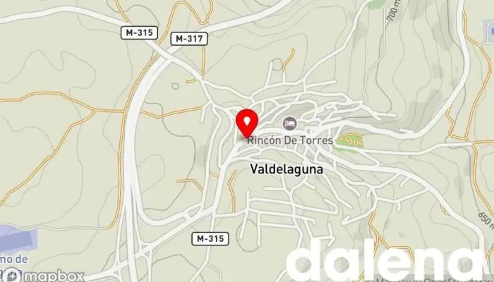 mapa de Quesería Artesanal de Gigorro Quesería en Valdelaguna