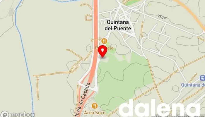 mapa de Quesos Gamazo (José Gamazo Benito)QUINTANA DEL PUENTE (PALENCIA) Quesería en Quintana del Puente