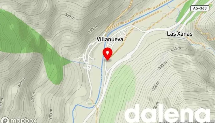mapa de Registro General del Ayuntamiento de Santo Adriano Oficina de la Administración en Villanueva