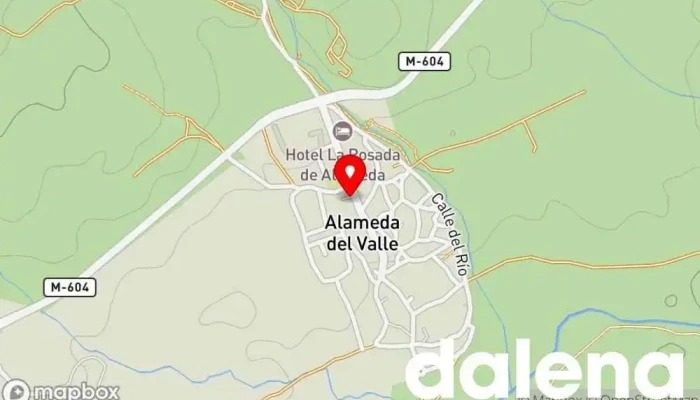 mapa de Restaurante El Colorao Restaurante, Bar restaurante en Alameda del Valle