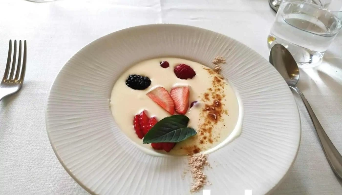 Restaurante Rivas -  Panna Cotta - Vega de Tirados