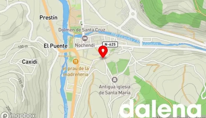 mapa de Sabores del Paraiso Frutería en Cangas de Onís