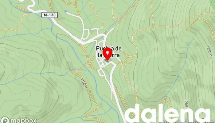 mapa de Sociedad Cooperativa Madrileña los Apisquillos Rancho ganadero en Puebla de la Sierra
