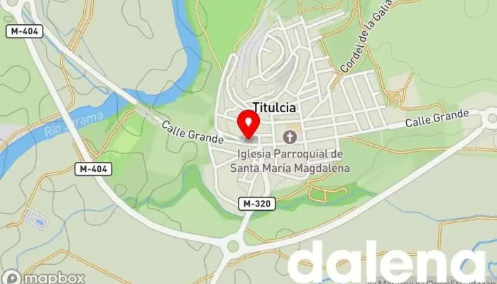 mapa de Sonia María Sánchez Carrasco Supermercado en Titulcia