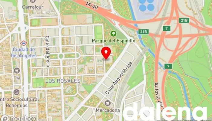 mapa de Spar Supermercado, Comercio en Madrid