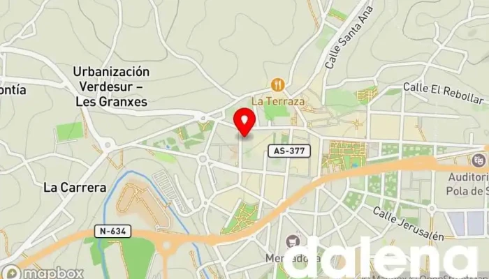 mapa de SPAR Pola de Siero Tienda de alimentación, Supermercado en Pola de Siero
