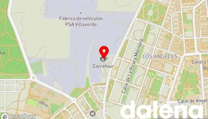 mapa de Supeco Supermercado en Madrid