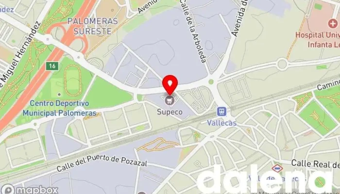 mapa de Supeco Supermercado en Madrid