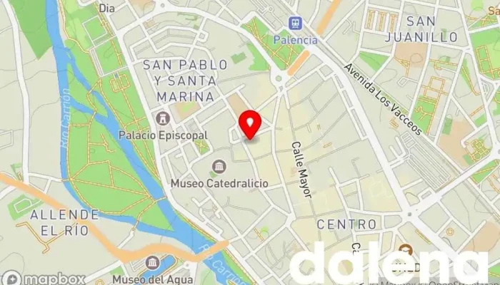 mapa de Súper Agropal Supermercado en Palencia