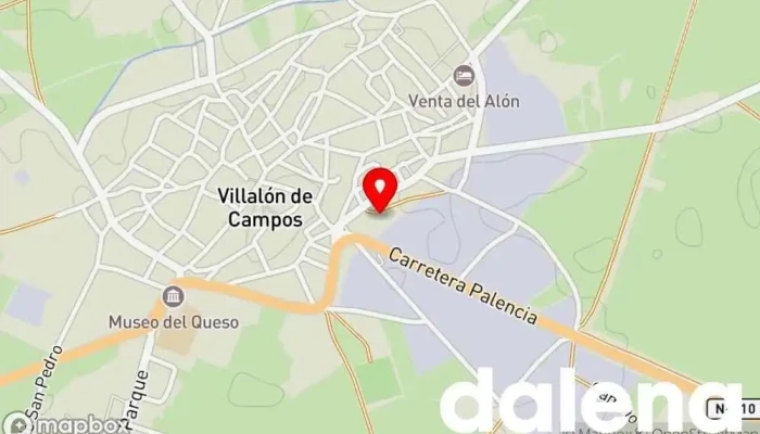 mapa de Súper Agropal Supermercado en Villalón de Campos