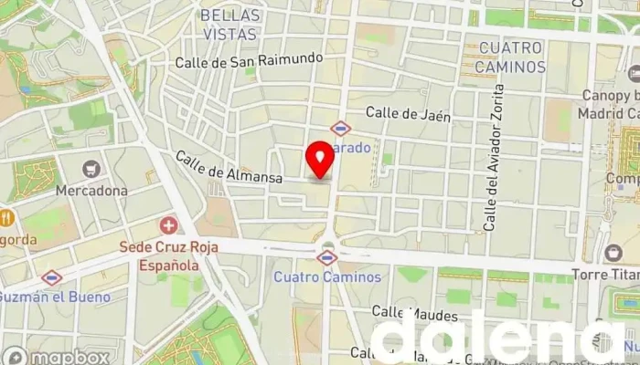 mapa de Super Bazar Arco Iris Supermercado en Madrid