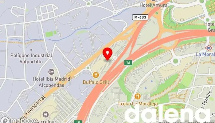 mapa de Super China Comercio, Bazar en Alcobendas