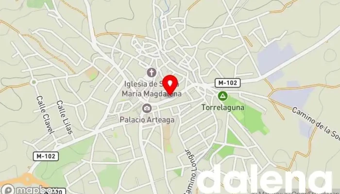mapa de Super Euro Bazar en Torrelaguna