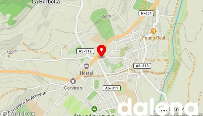 mapa de Super Euro Tienda de artículos para el hogar en Grado