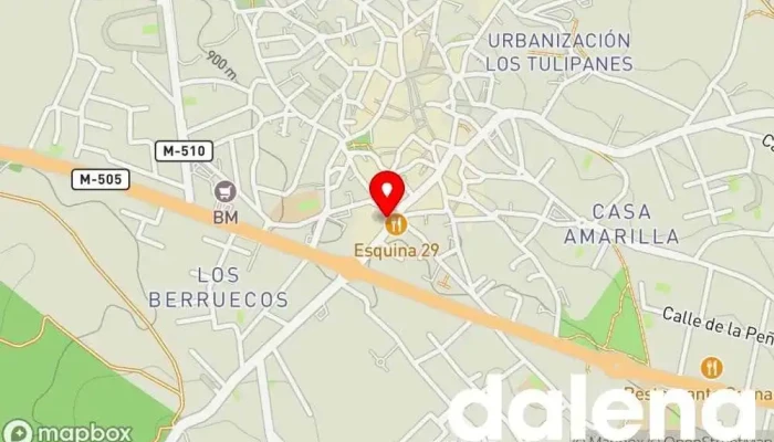 mapa de Super Galapagar Bazar en Galapagar