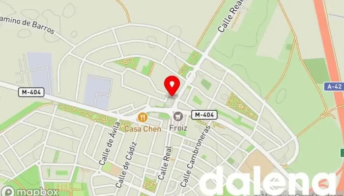 mapa de SUPER HAO Tienda de alimentación en Torrejón de la Calzada