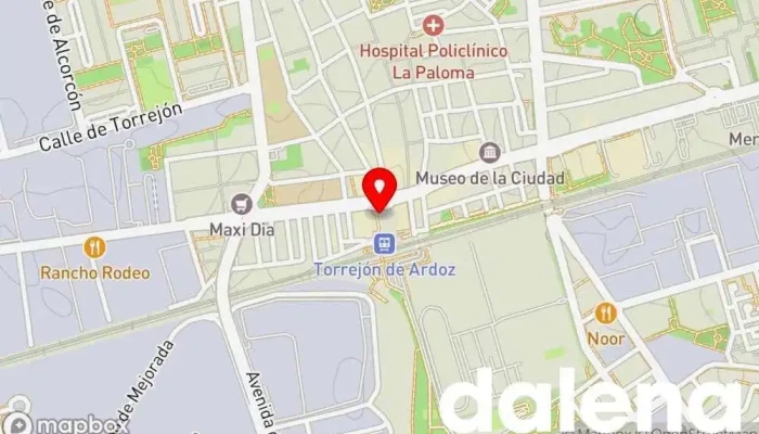 mapa de Super Latin Express  en Torrejón de Ardoz