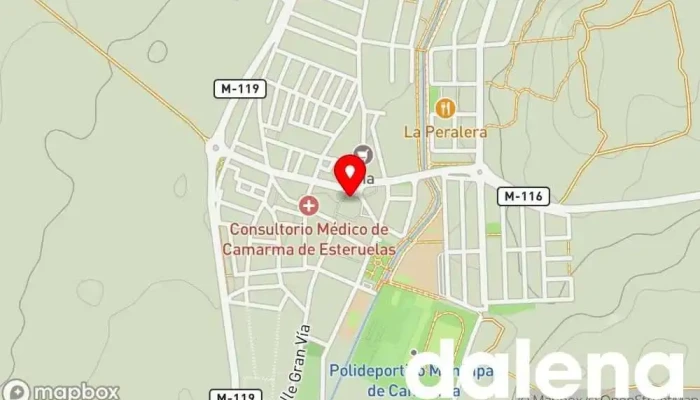 mapa de Super Lin Tienda de alimentación en Camarma de Esteruelas