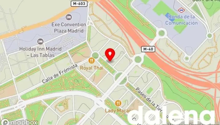 mapa de Super Mercadito Tienda de alimentación en Madrid