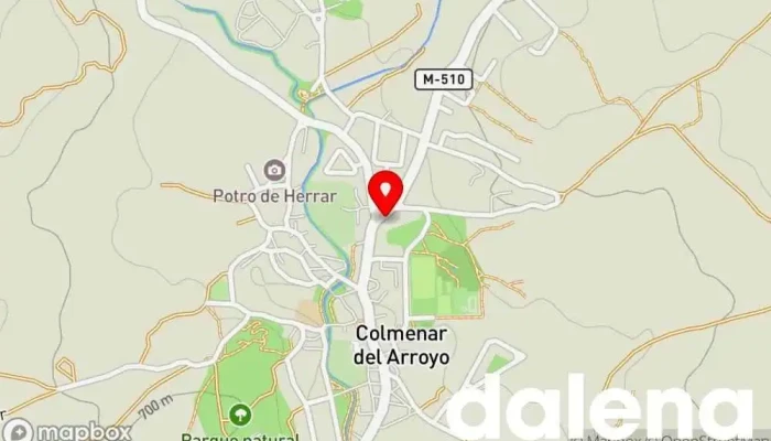 mapa de Super Mercado Bazar Pan de Horno Panadería en Colmenar del Arroyo