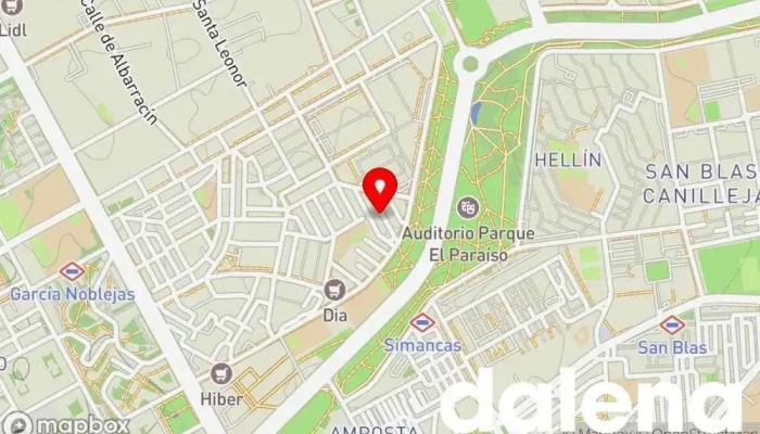 mapa de SUPER Mercedo BUYt Supermercado en Madrid