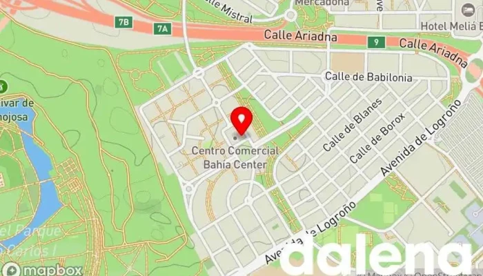 mapa de SuperCOR Exprés Supermercado, Panadería, Carnicería, Tienda de alimentación, Pescadería, Frutería, Perfumería en Madrid