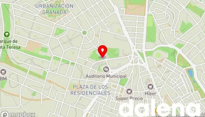 mapa de Supercor Exprés Supermercado, Panadería, Carnicería, Tienda de alimentación, Pescadería, Frutería, Perfumería en Colmenar Viejo