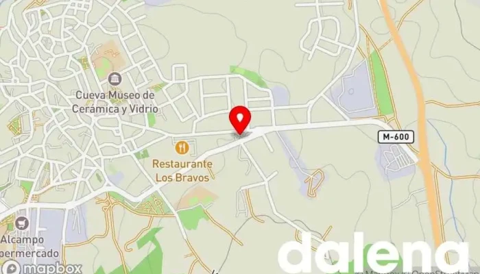 mapa de Supercor Stop & Go Comercio, Tienda general en Valdemorillo