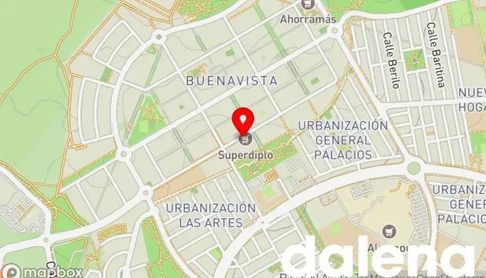 mapa de Superdiplo Getafe Supermercado en Getafe