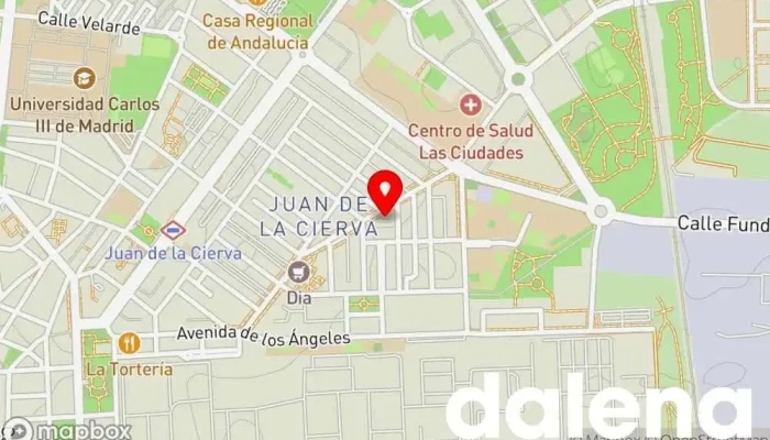 mapa de Supermercado Ahorramas Supermercado, Comercio en Getafe