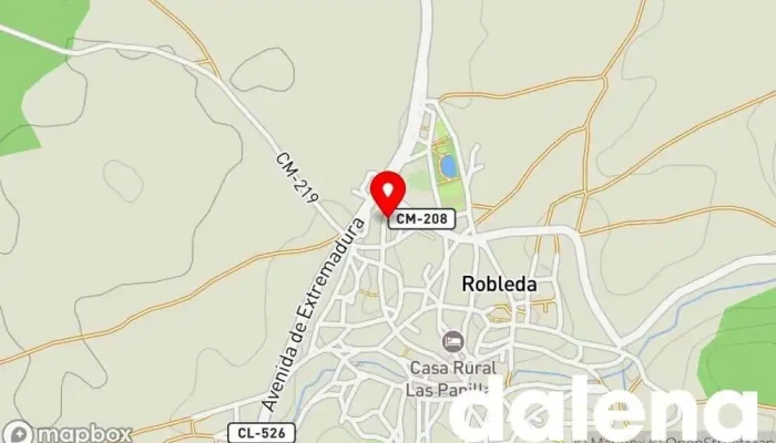 mapa de Supermercado Bruno Supermercado en Robleda