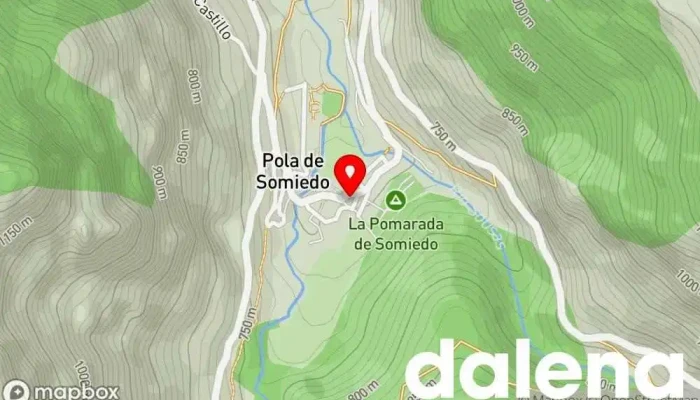 mapa de Supermercado Cano Supermercado en Pola de Somiedo