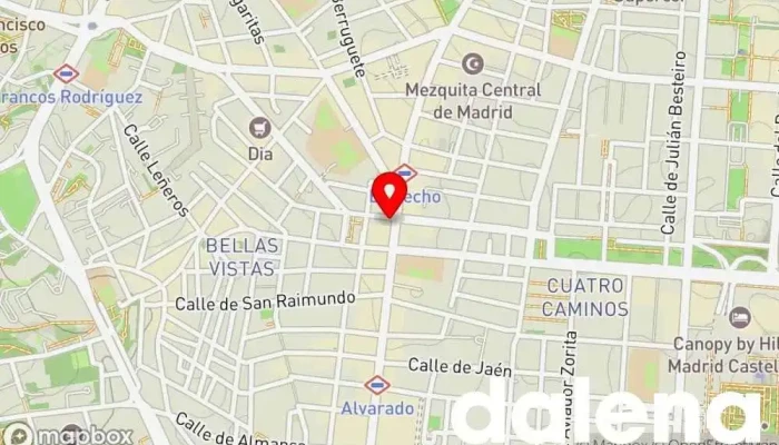 mapa de Supermercado CASA ELÍAS Tienda de alimentación en Madrid